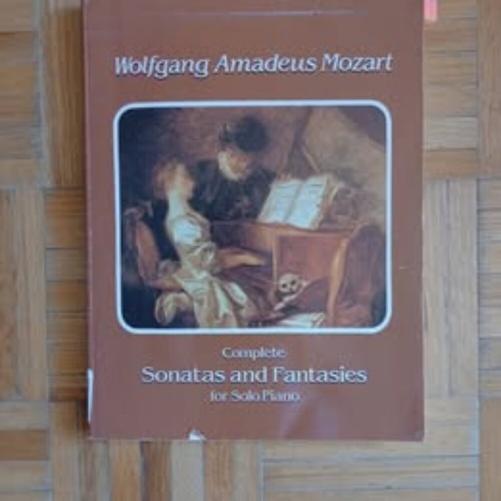 Piano sheet: Mozart, complete sonatas and Fantasies for solo piano